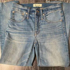 Madewell cali Demi boot jeans